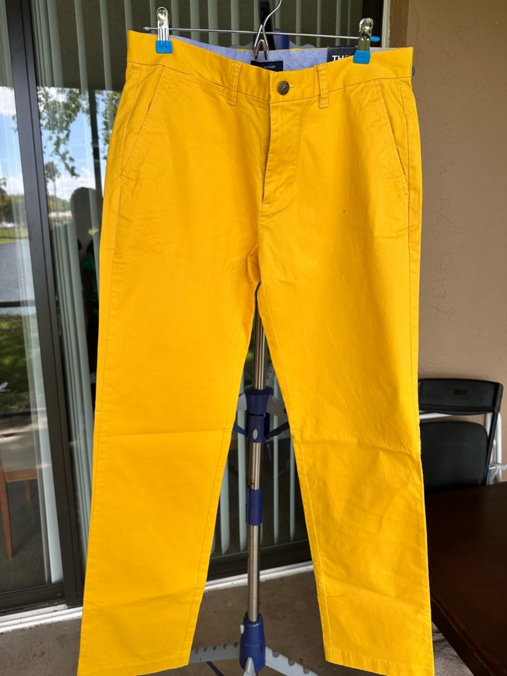 Tommy Hilfiger Men’s Yellow Chino Pants